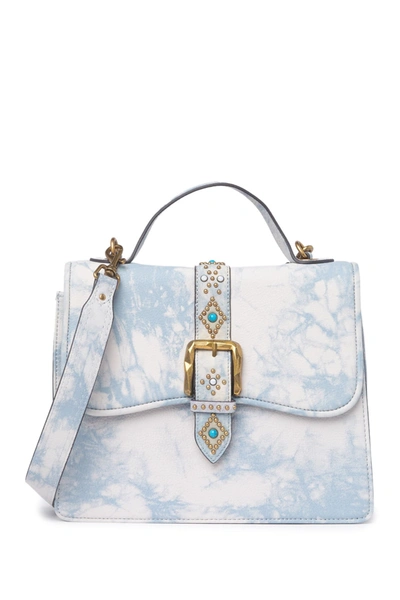 Shop Aimee Kestenberg Shine Away Top Handle Bag In Sky Tie Dye