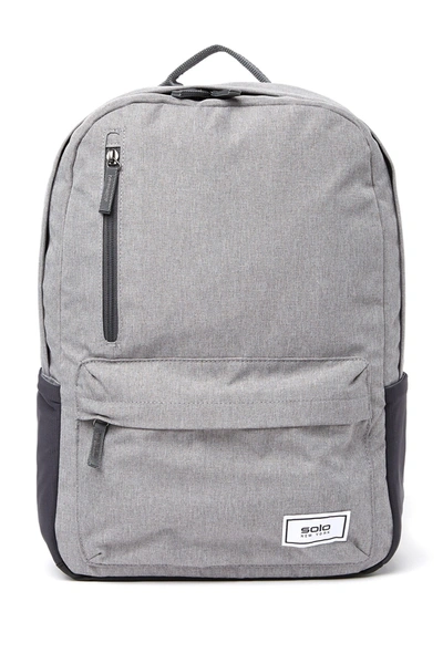 Shop Solo New York Solo Re:cover Backpack In Grey
