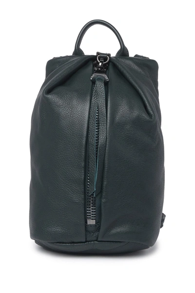 Shop Aimee Kestenberg Tamitha Mini Leather Backpack In Majestic Green