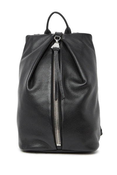 Shop Aimee Kestenberg Tamitha Leather Backpack In Black W/ Silver