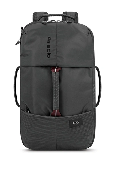 Shop Solo New York All-star Hybrid Backpack & Duffel Bag In Black