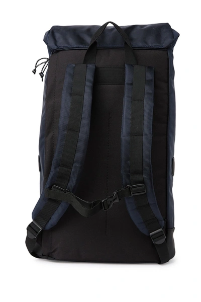 Shop X-ray Water Resistant Rucksack Duffel Backpack In Navy/black