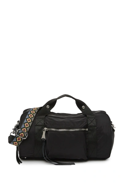 Shop Aimee Kestenberg On The Go Medium Duffle Bag In Black Nylon