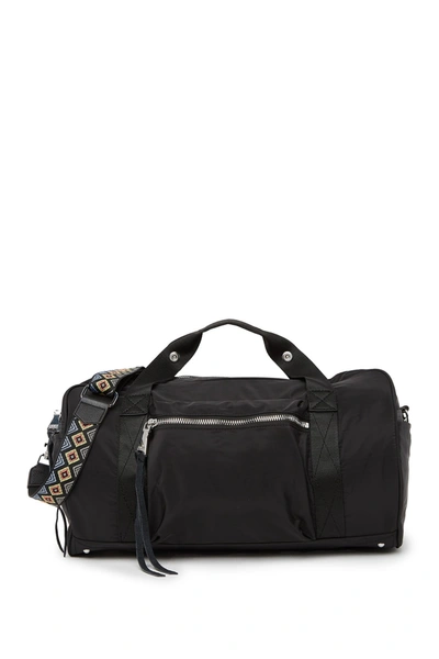 Shop Aimee Kestenberg On The Go Large Duffle Bag In Black Nylon