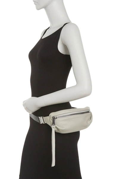 Shop Aimee Kestenberg Milan Leather Belt Bag In Vanilla