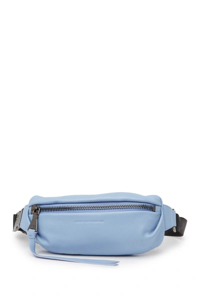 Shop Aimee Kestenberg Milan Leather Belt Bag In Periwinkle
