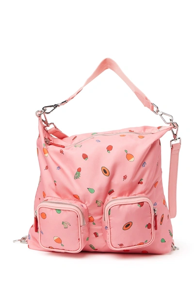 Shop Coccinelle Borsa Tess Fruit Patterned Backpack In Mul.fru.sorb/so