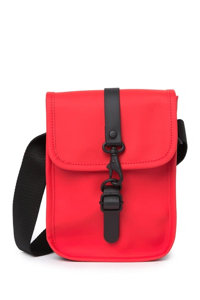 Shop Rains Waterproof Flight Bag In Red
