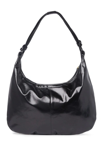 Shop Hobo Illumin Leather  Bag In Black
