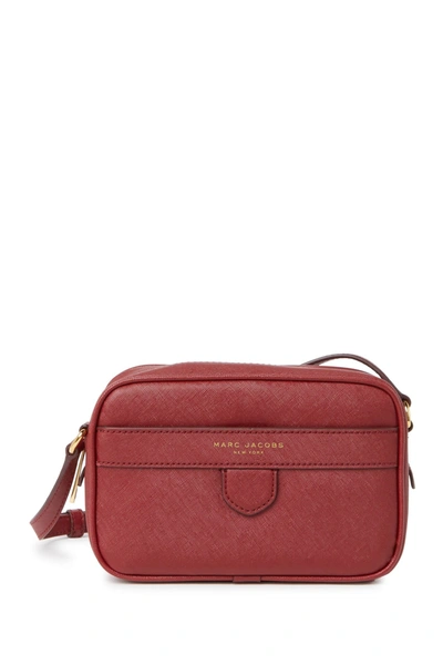 Shop Marc Jacobs Liaison Crossbody Bag In Cranberry