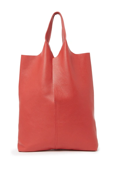 Shop Giulia Massari Top Handle Tote Bag In Red