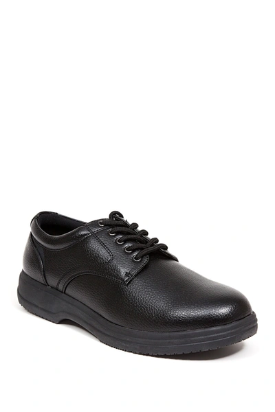 Shop Deer Stags Service Faux Leather Derby In Black