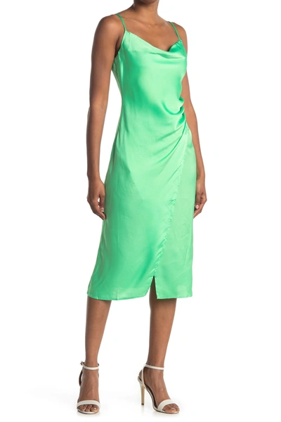 Shop Re:named Apparel Re: Named Apparel Key Lime Maddy Slip Dress