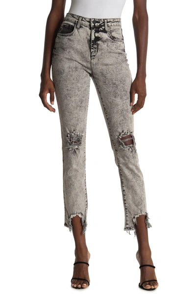 Shop L Agence High Line High Rise Skinny Jeans In Moonstone