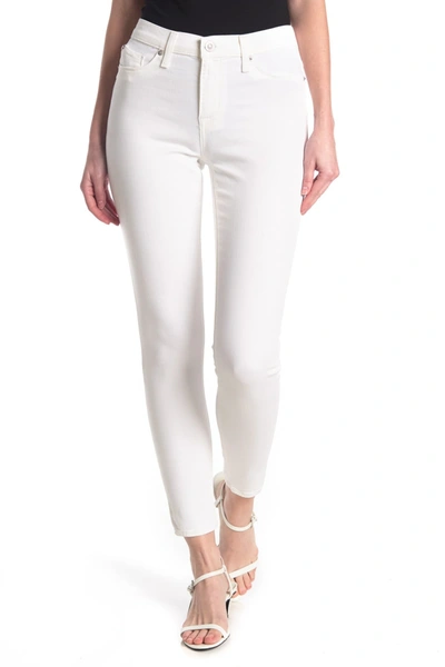 Shop Hudson Natalie Mid Rise Ankle Skinny Jeans In Crest Line