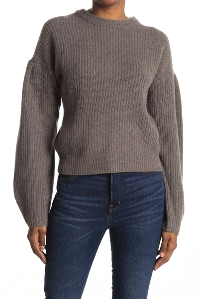 Shop 360cashmere Ambrose Crew Neck Sweater In Porcupine