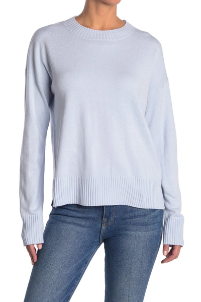 Shop French Connection Miri Crew Neck Sweater In Crystal Cl