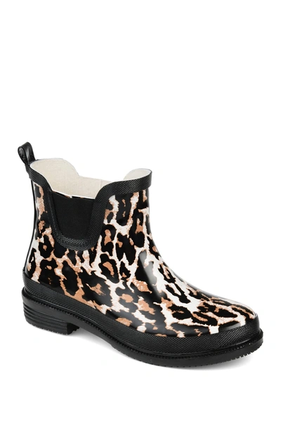 Shop Journee Collection Tekoa Rain Boot In Leopard