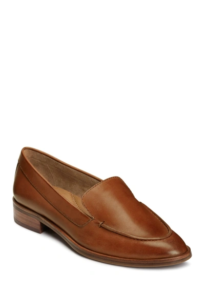 Shop Aerosoles East Side Loafer In Dk Tan Lea