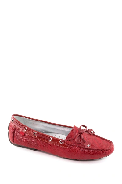 Shop Marc Joseph New York Cypress Hill Loafer In Red