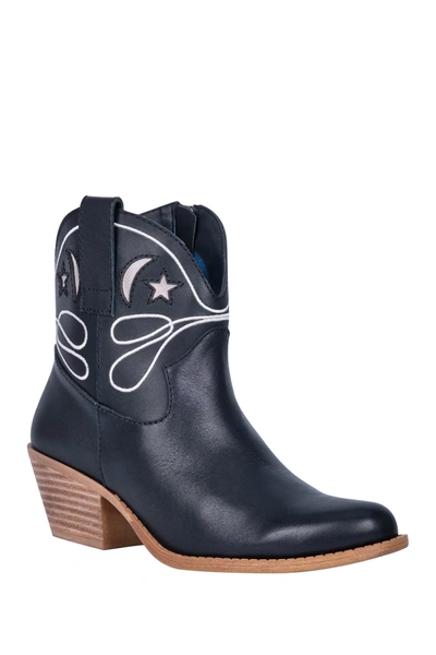 Shop Dingo Urban Cowboy Leather Western Boot In Black