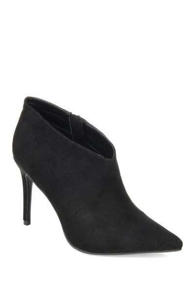 Shop Journee Collection Journee Demmi Patterned Bootie In Black