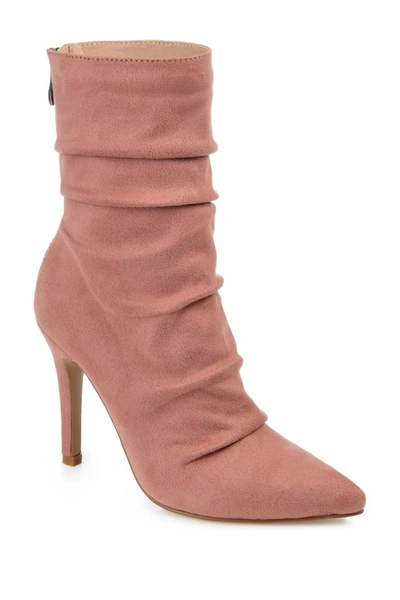 Shop Journee Collection Markie Boot In Blush