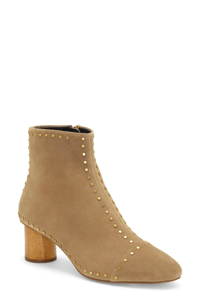 Shop Rebecca Minkoff Amaira Studded Bootie In Military01