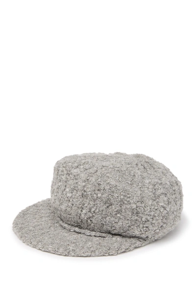 Shop Echo Boucle Knit Gibson Hat In  Silve