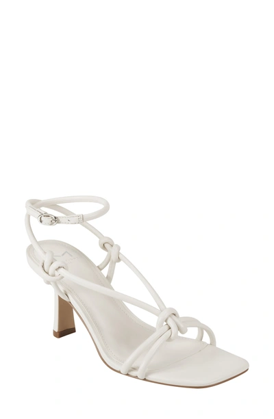 Shop Marc Fisher Ltd Nalani Strappy Sandal In Ivory Leather