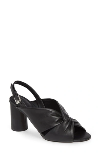 Shop Rebecca Minkoff Agata Slingback Sandal In Black