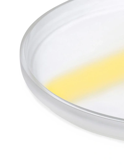 Shop Nude Pigmento Serving Dish In Yellow