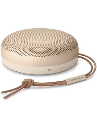 Bang & Olufsen Beosound A1 Second Generation Waterproof Wireless Speakers - Gold In Neutrals