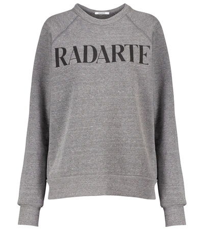 Shop Rodarte Logo Sweatshirt In Grey