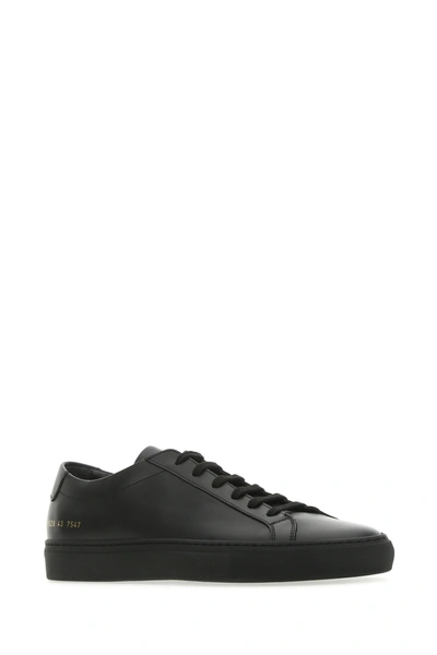 Shop Common Projects White Leather Achilles Sneakers Nd  Uomo 46