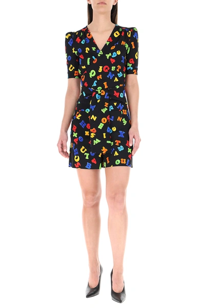 Shop Moschino Printed Stretch Viscose Top Nd  Donna 38