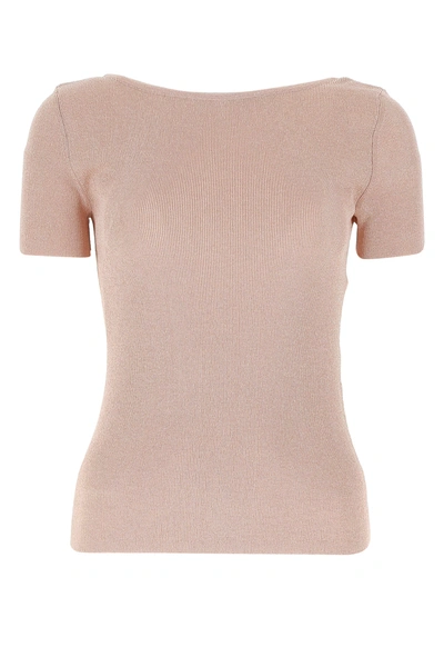 Shop Max Mara Powder Pink Viscose Blend Top Nd  Donna Xl