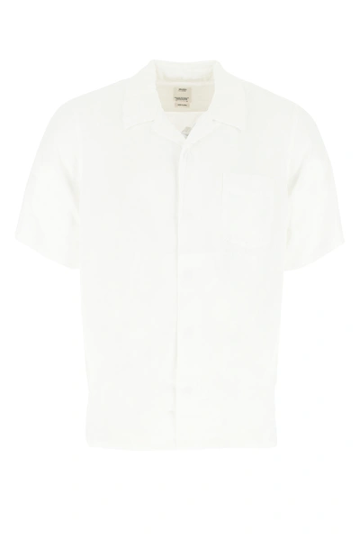 Shop Visvim White Rayon Shirt Nd  Uomo 2