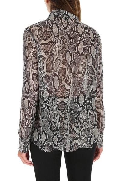 Shop Magda Butrym Printed Silk Shirt Nd  Donna 38f