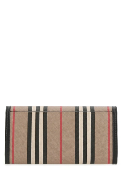 Shop Burberry Printed Fabric Wallet Nd  Donna Tu