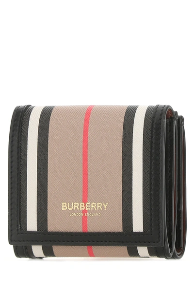 Shop Burberry Printed E-canvas Wallet Nd  Donna Tu