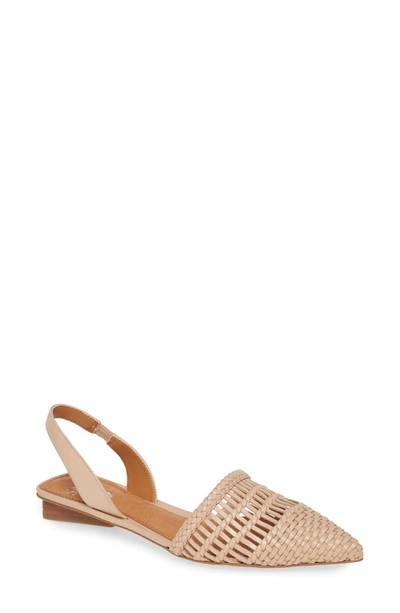 Sarto By Franco Sarto By Franco Sarto Graydon Slingback Flat In Blush Leather ModeSens