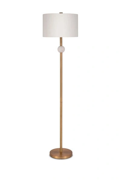 Shop Addison And Lane Lorna Floor Lamp In Brass