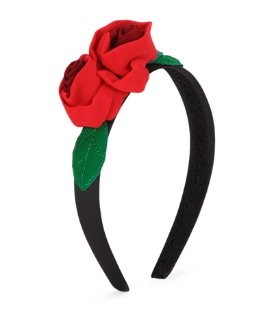Shop Dolce & Gabbana Kids Rose Headband