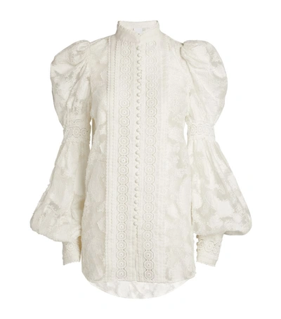 Shop Acler Suffield Lace Blouse