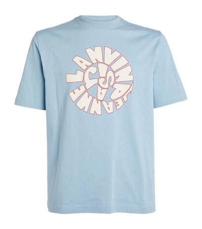 Shop Lanvin Circle Logo T-shirt