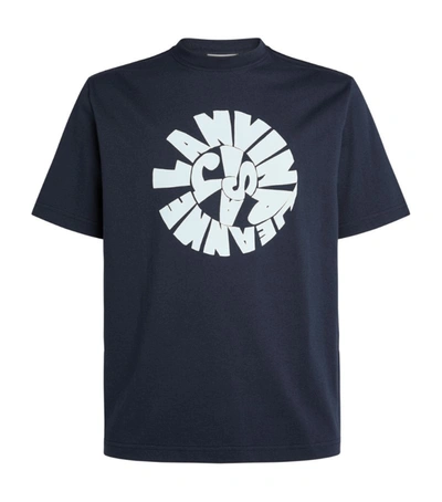 Shop Lanvin Circle Logo T-shirt