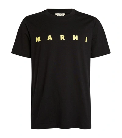 Shop Marni Logo T-shirt