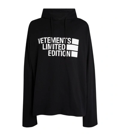Shop Vetements Limited Edition Logo Hoodie