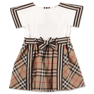 Shop Burberry Dress In Check